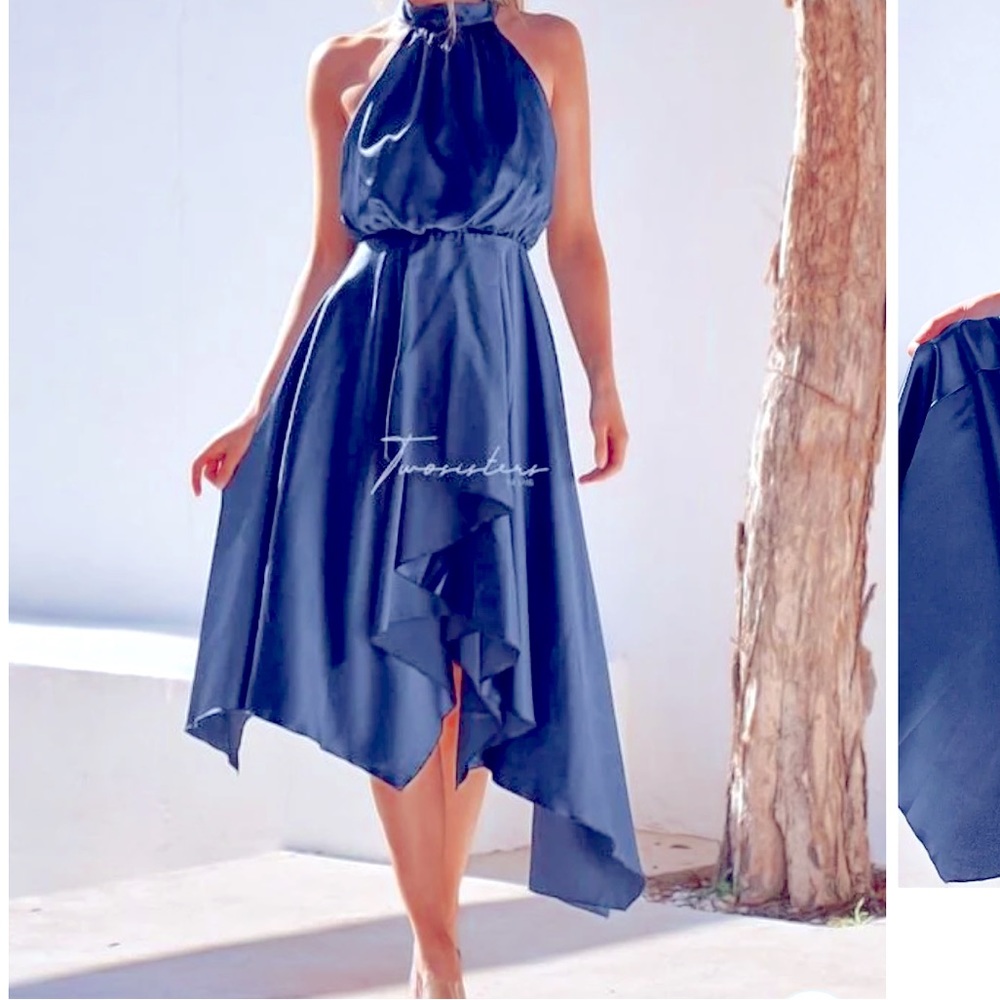 Beautiful blue dress